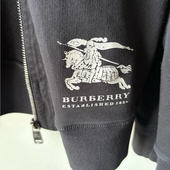 Burberry London Men's Zip-Up Coat